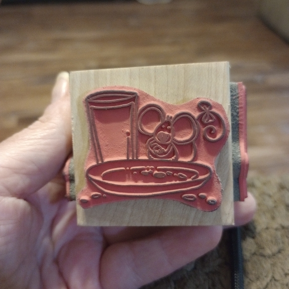 Cookies For Santa Cube Rubber Stamps - Picture 4 of 5